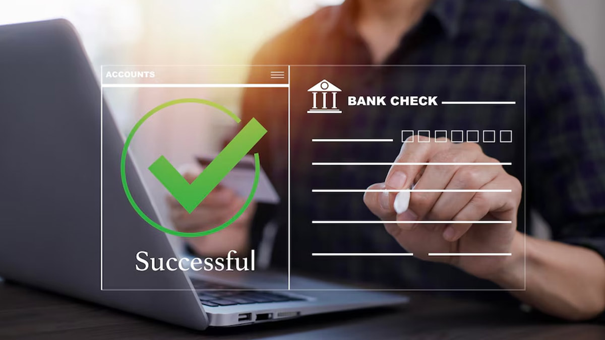 link bank account to PF