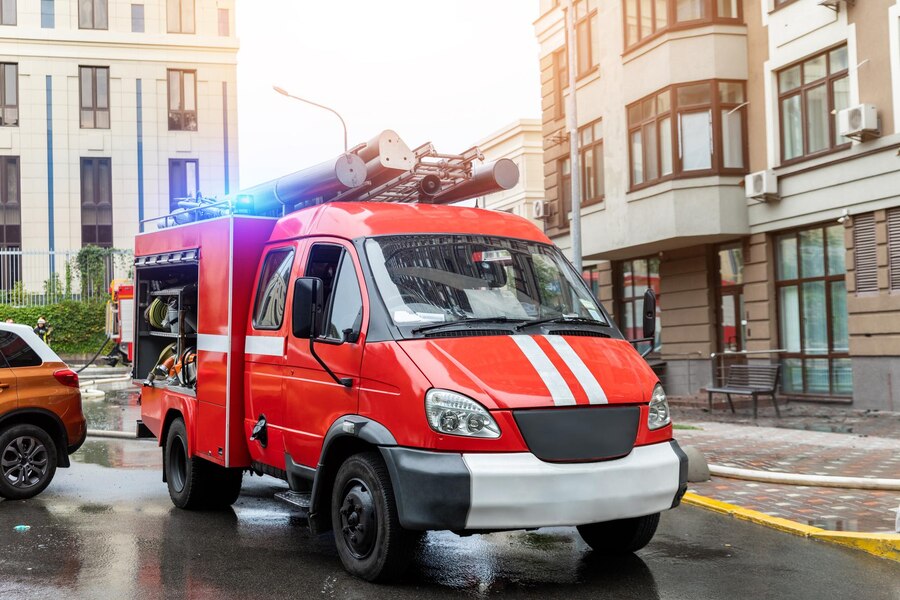 fire brigade vehicles rule