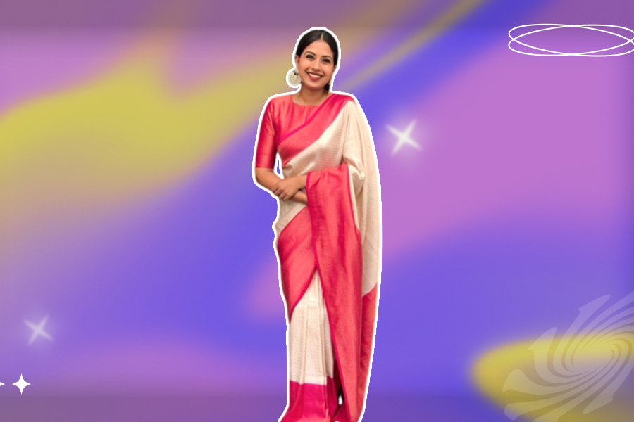 saree designs for perfect south indian look on pongal festival (3)