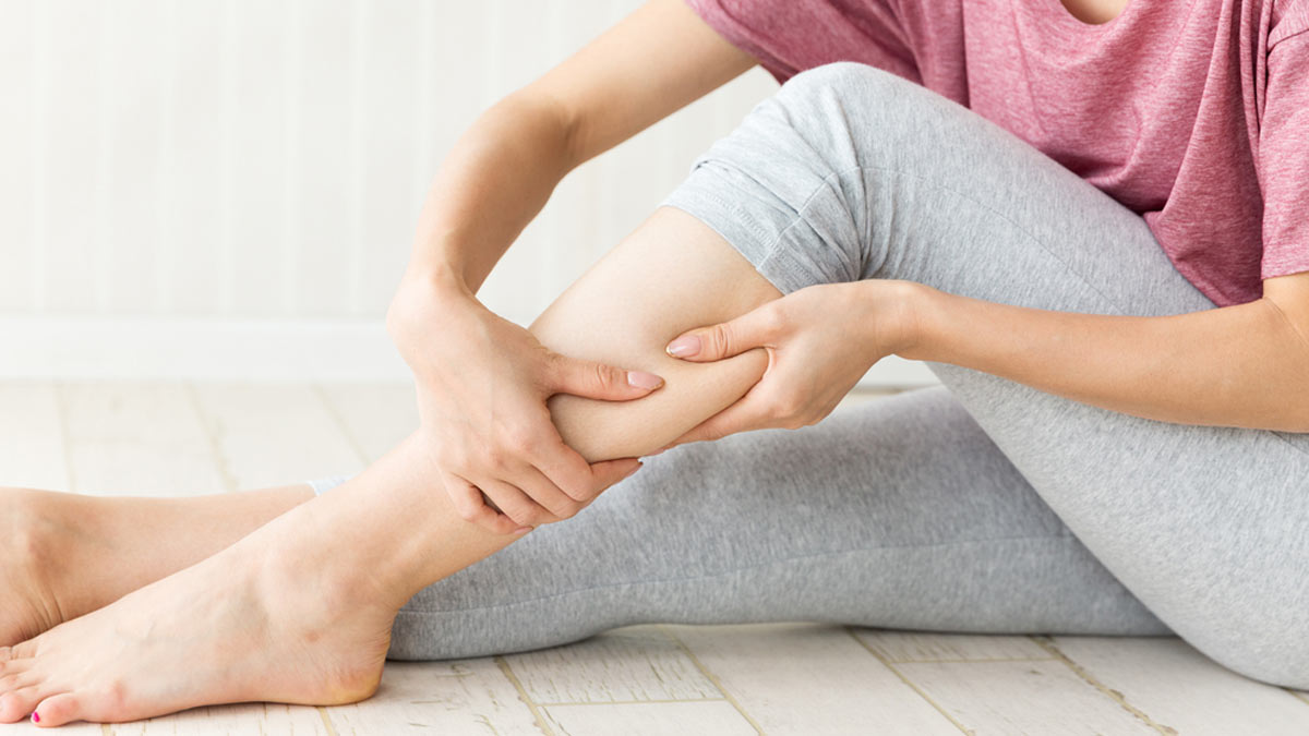 what happens if you pat your calves by palms