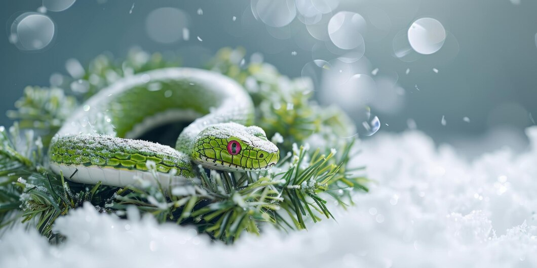 why do snake doesnt appear in snowy places