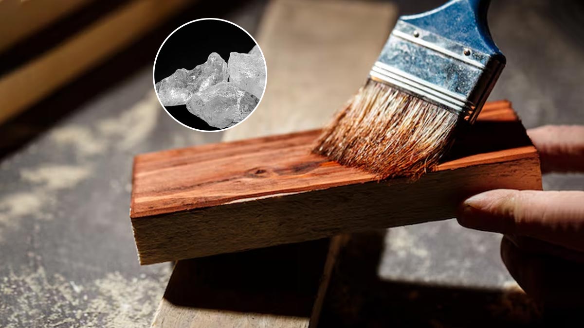 Деревянная поверхность, обработанная масляной морилкой