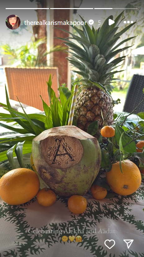 Karishma kapoor celebrating cousins wedding in goa