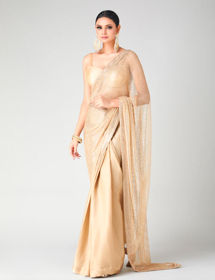 tissue saree latest designs (3)