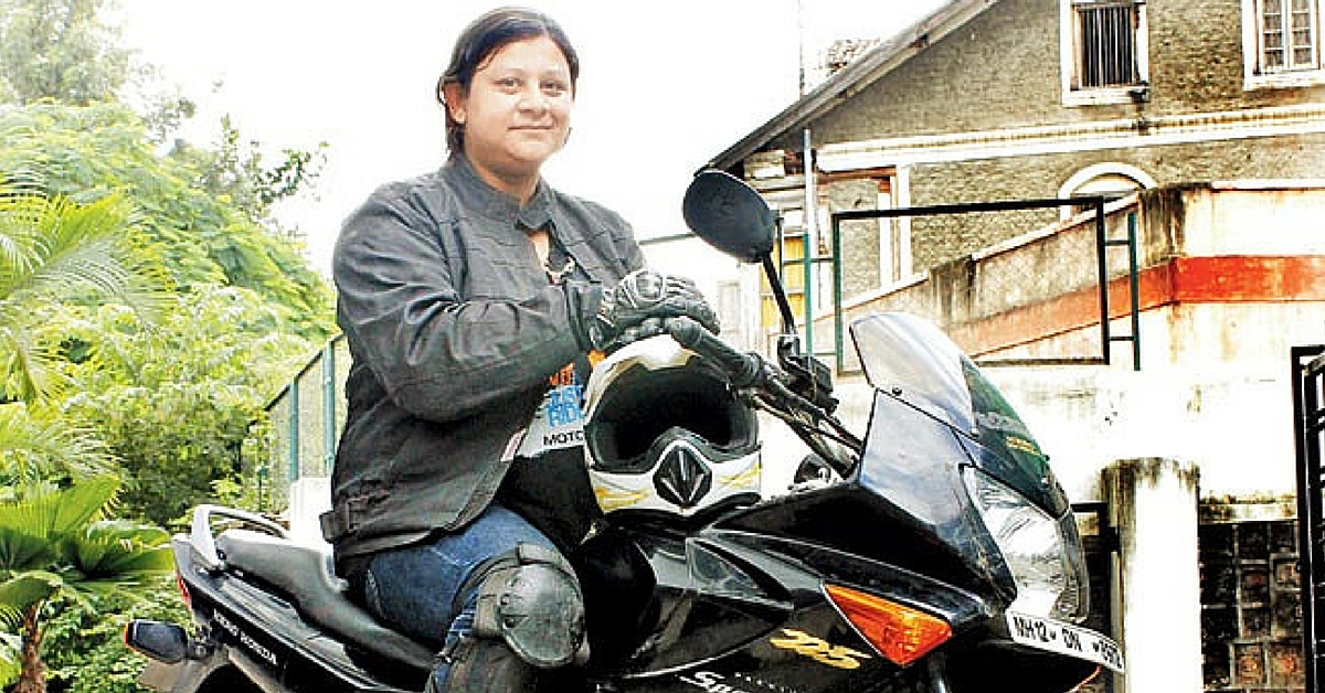 Urvashi-Patole Biker