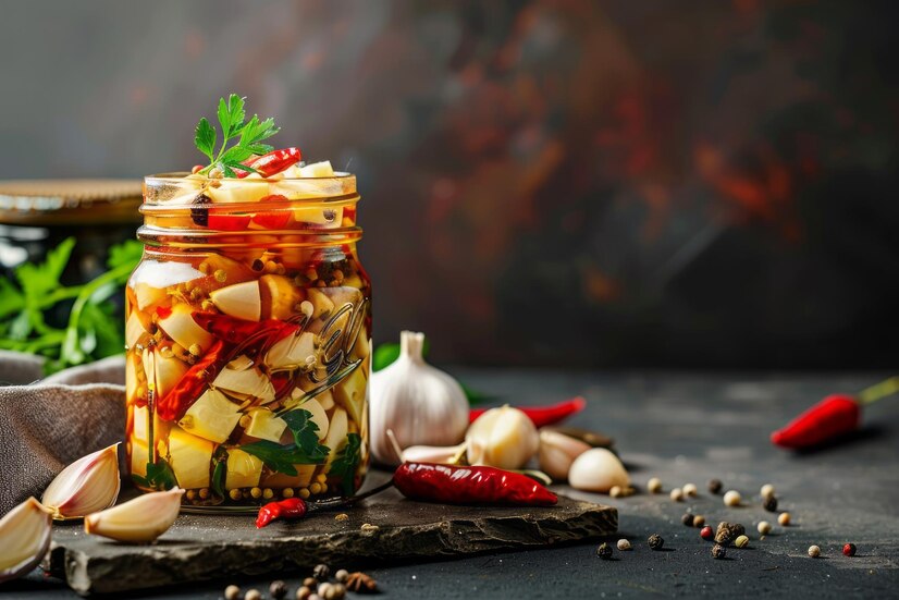 homemade-pickled-garlic-cloves-with-chopped-chili-peppers-mason-jar_841543-61641