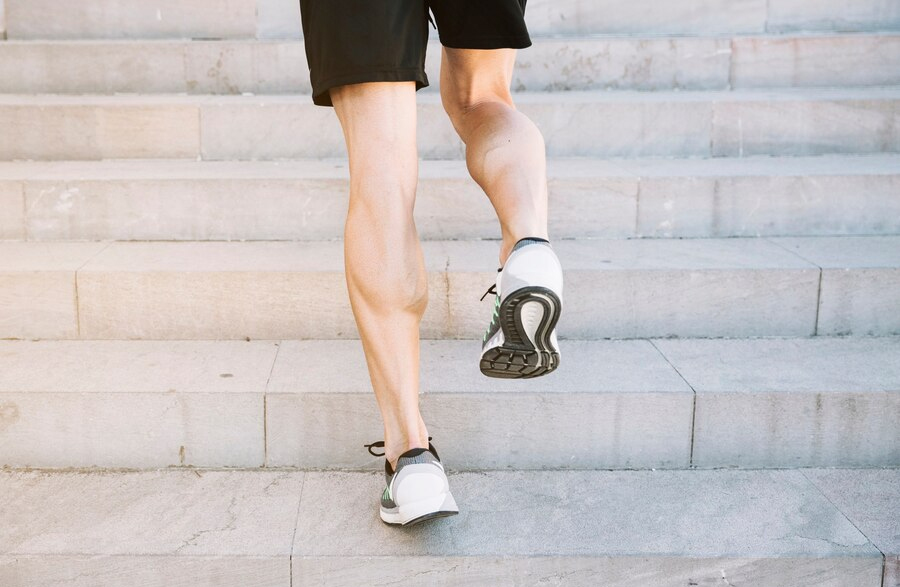 Calf pain relief exercise