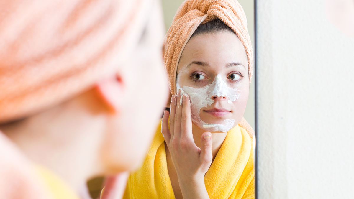 curd face mask