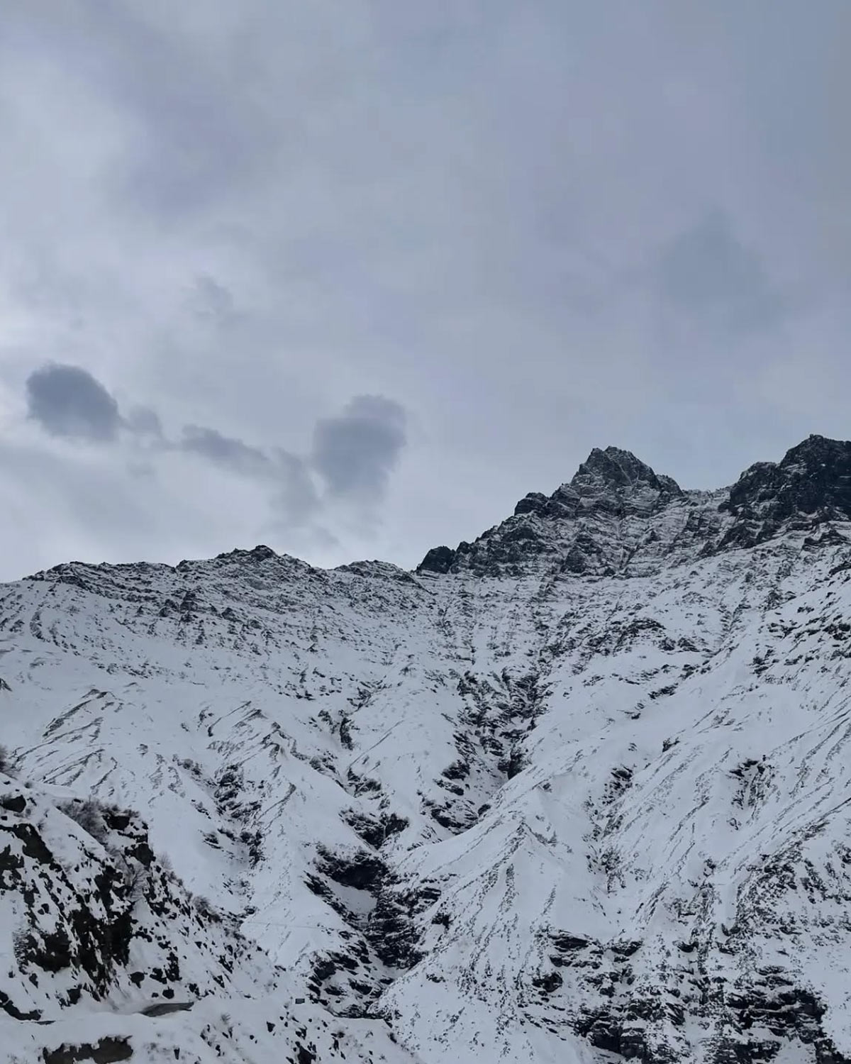 Keylong Near Atal Tunnel