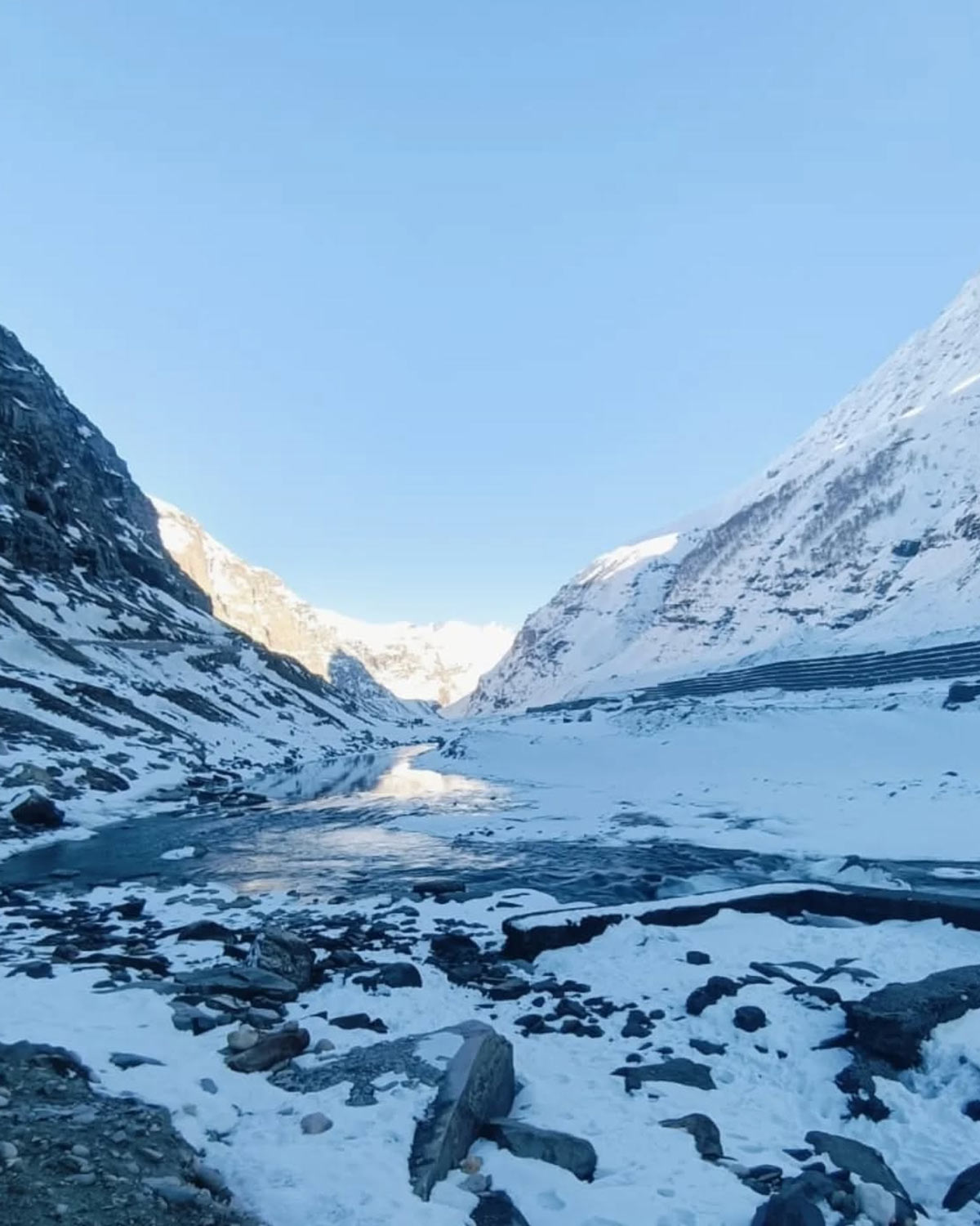 Sissu Village Near Atal Tunnel