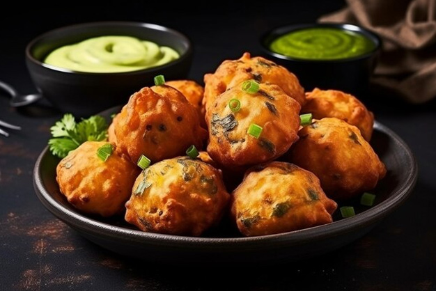 dal-chawal pakode
