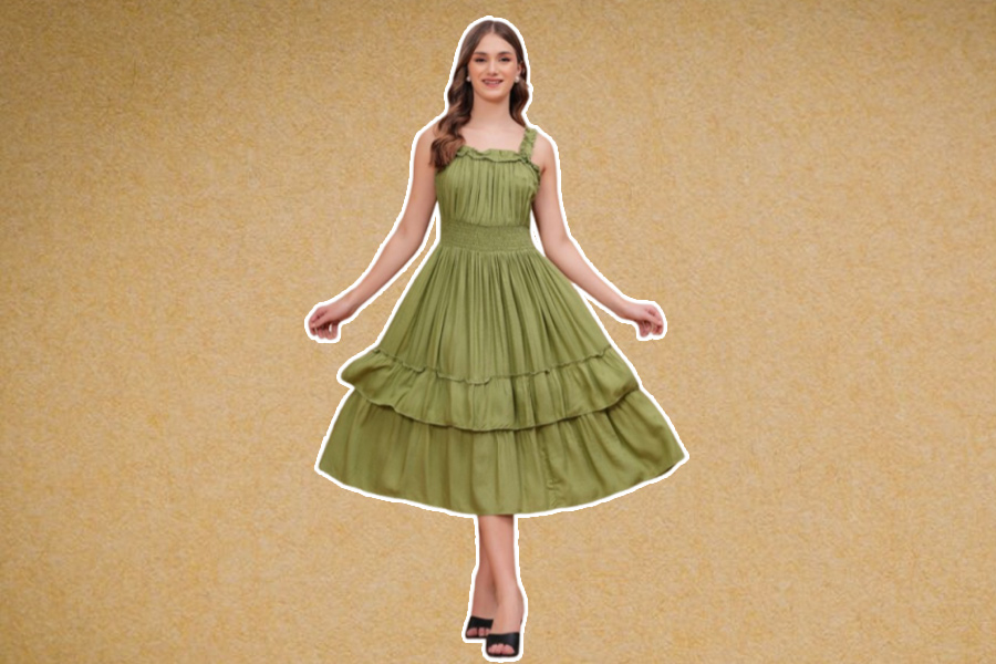 midi dress latest designs (2)