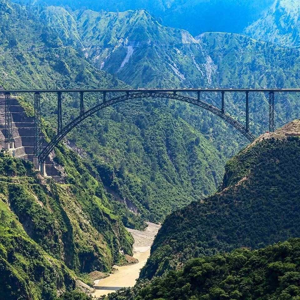 Where Is Chenab Rail Bridge