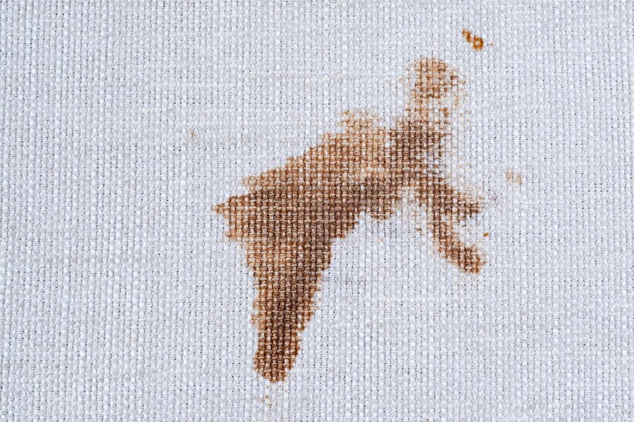 coffee stain cleaning