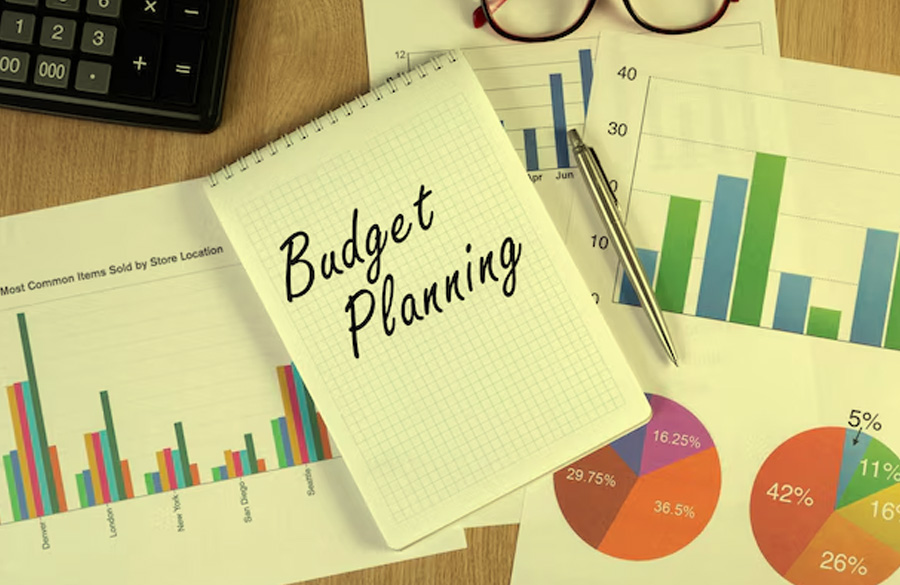 Monthly budget planning