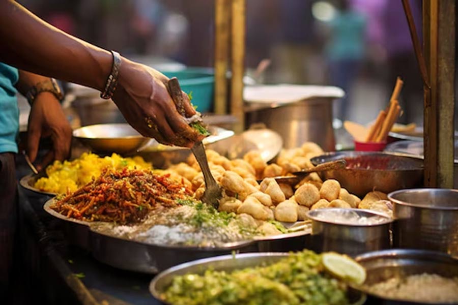 ganga vyanjan stall prayagraj