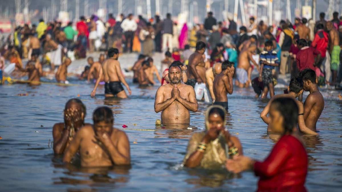maha kumbh mein kaise kiya jata hai shahi snan
