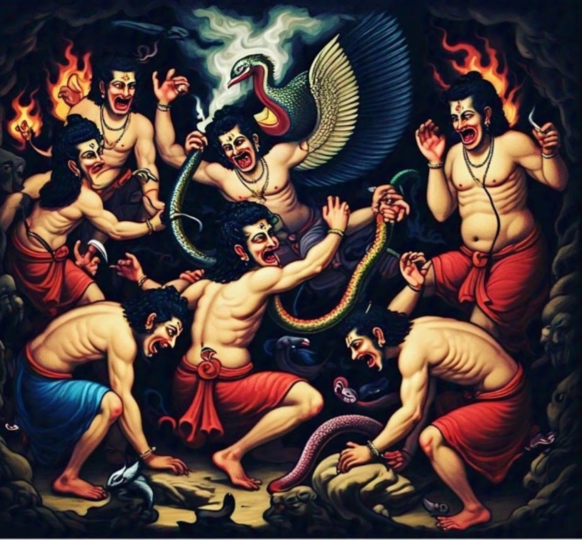 what punishment for which karma after death