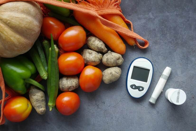 diabetic-measurement-tools-fresh-vegetable-table_260672-11336