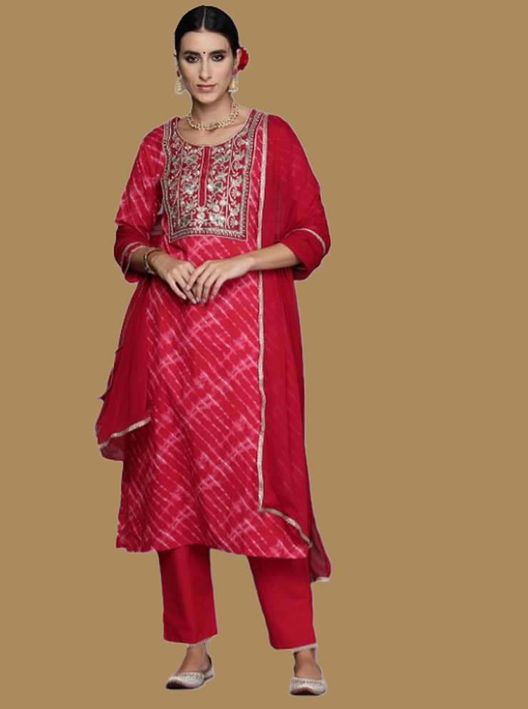 embroidery work suit and plazzo (4)