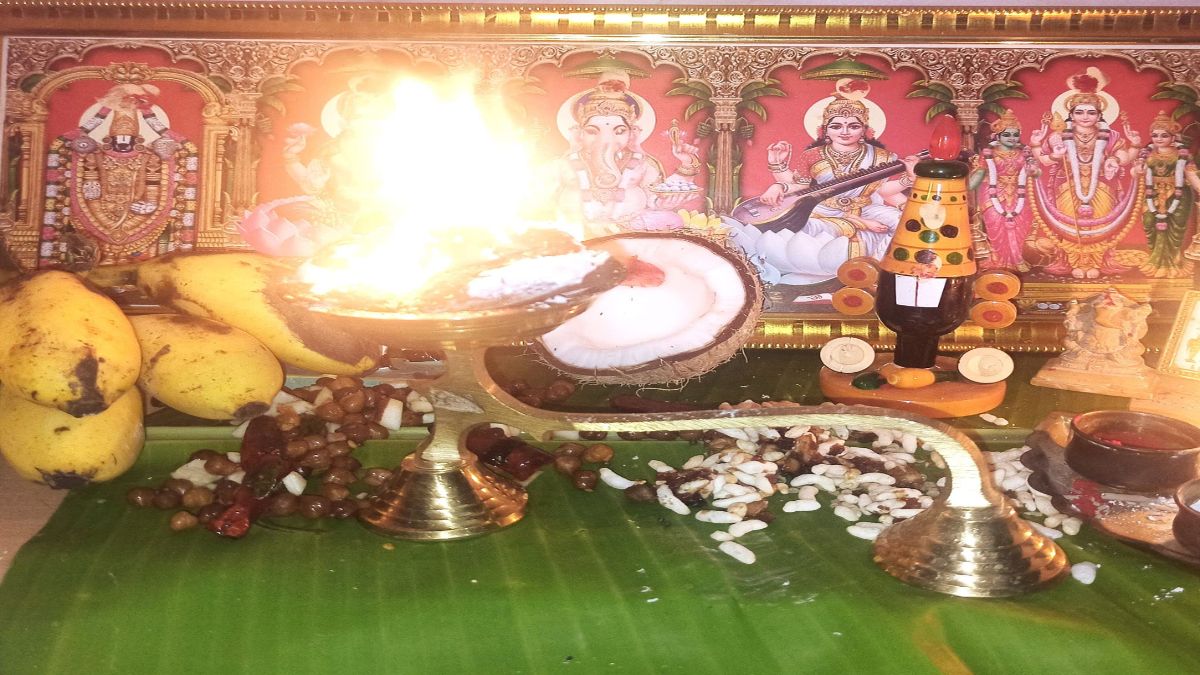 kele ke patte pr kapur jalane ke kya niyam hain