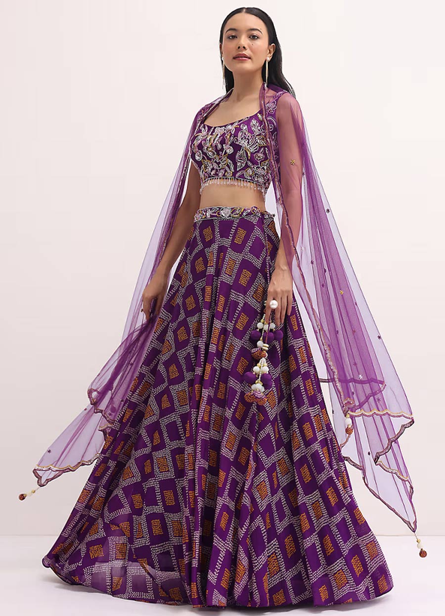 printed lehenga designs (5)