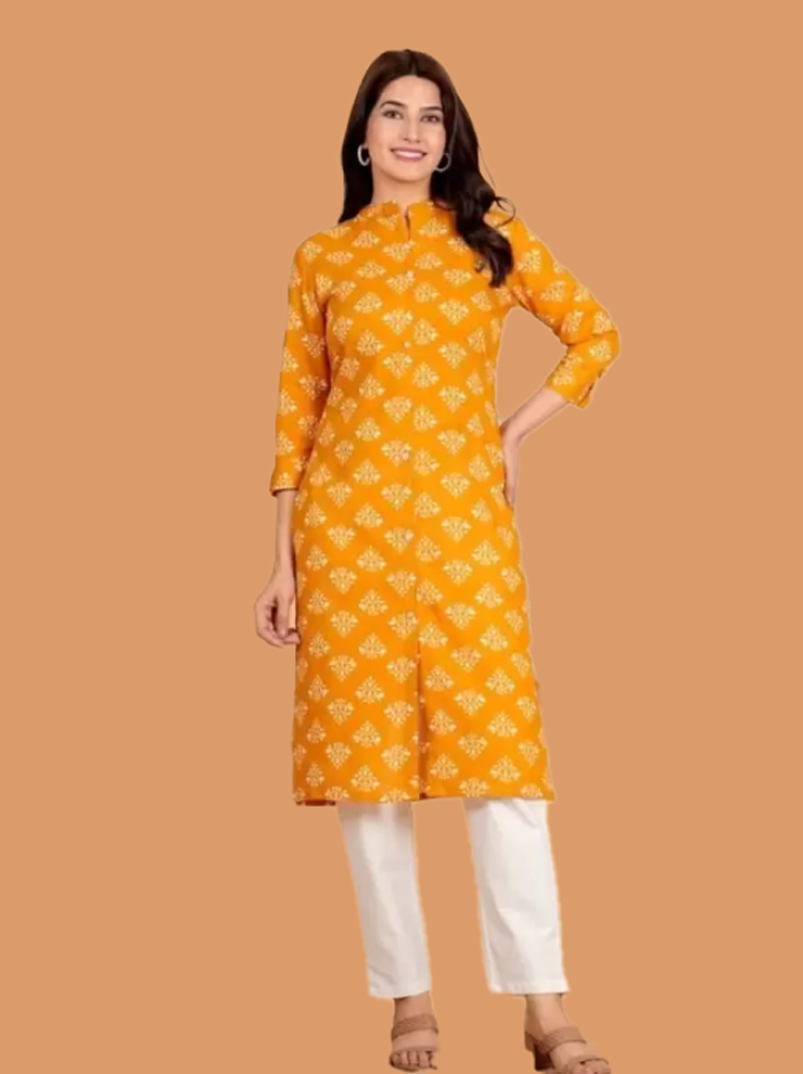 slit cut kurti designs (4)