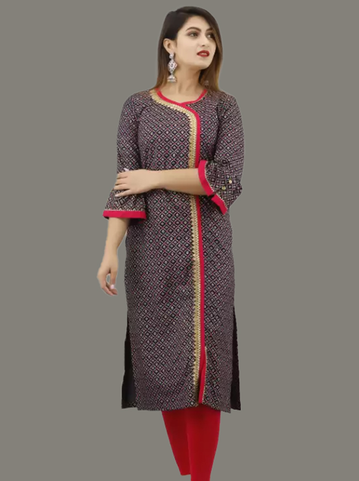 slit cut kurti designs (5)