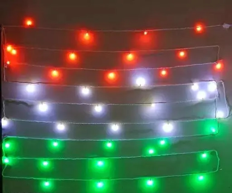 tri colour lights