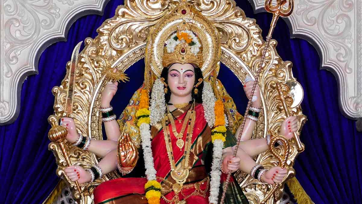 how-to-decorate-durga-mata-idol