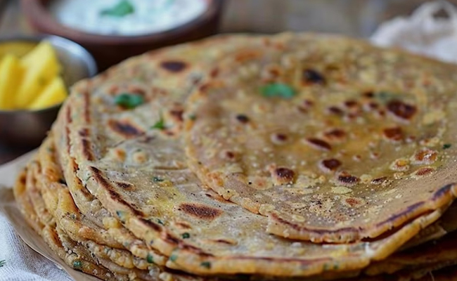 pack paratha in foil