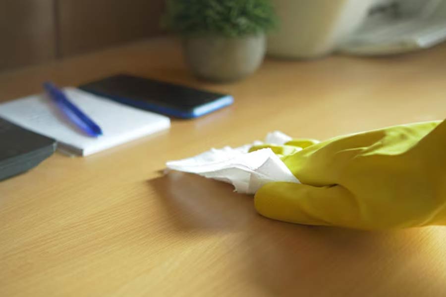 easy tips to study table cleaning hacks