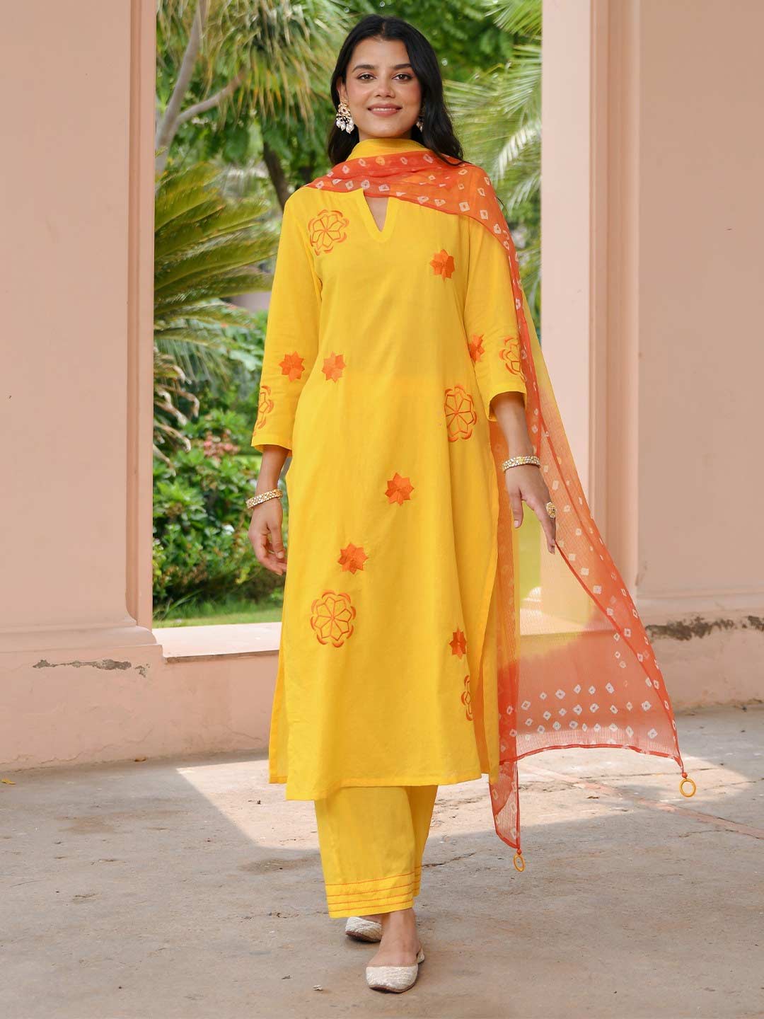 yellow suit latest designs