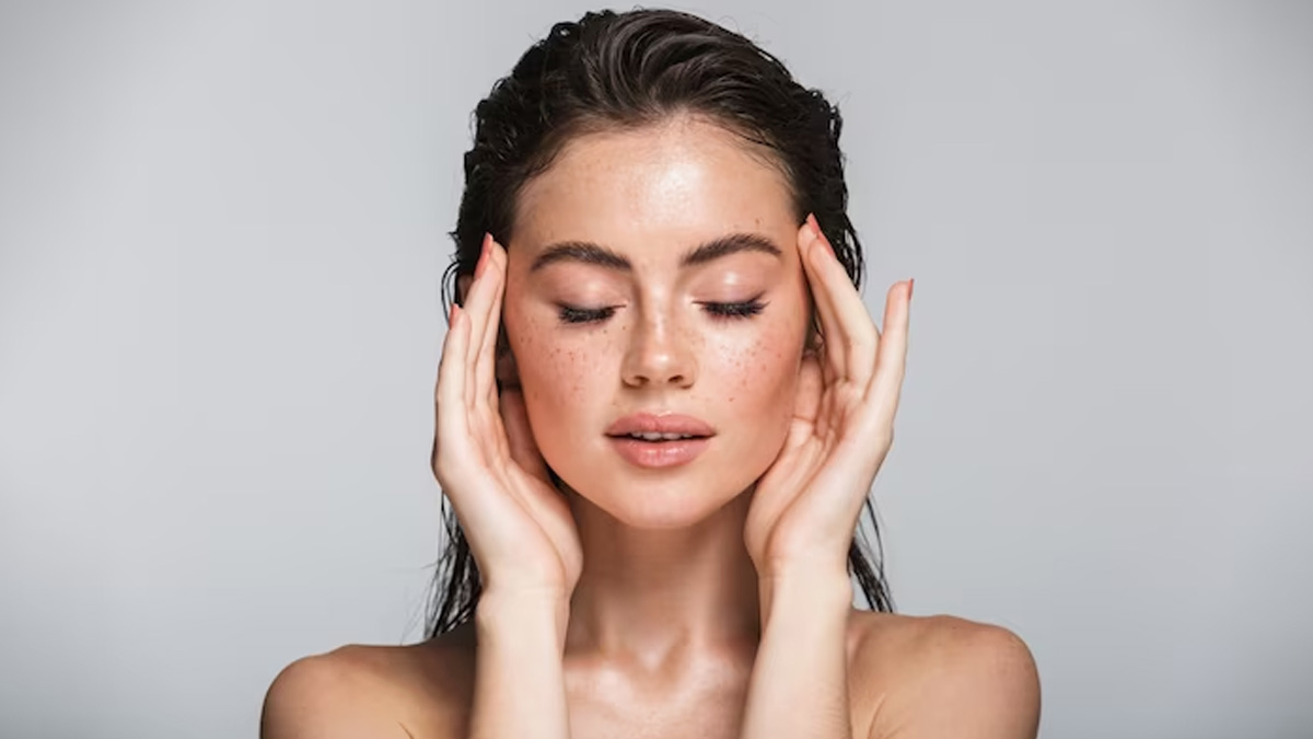 Massage your face with oil