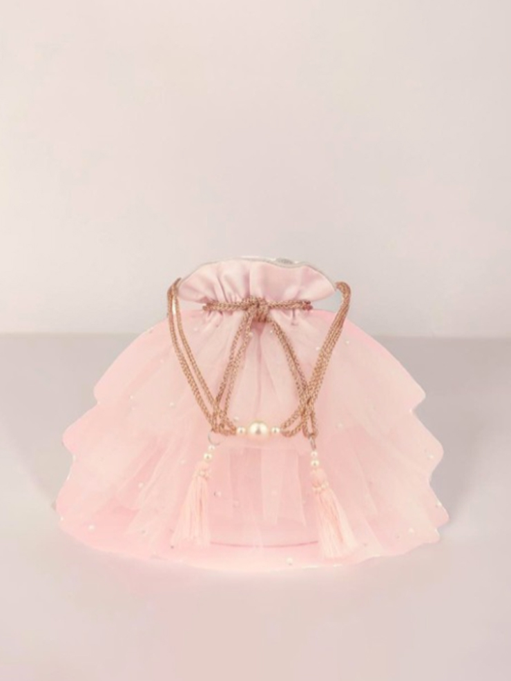 Frill design potli bag