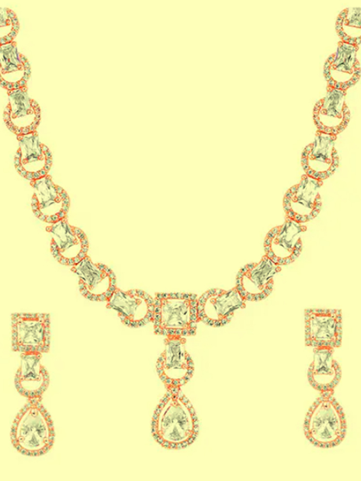 neck piece and earrings designs (5)