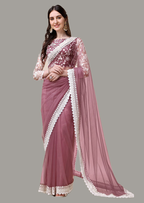 Chikankari work lace