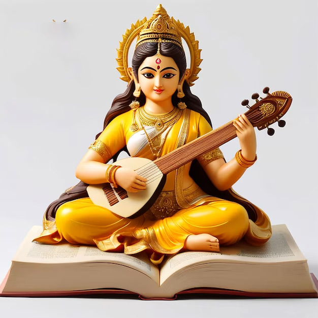 Saraswati Puja Status in Hindi