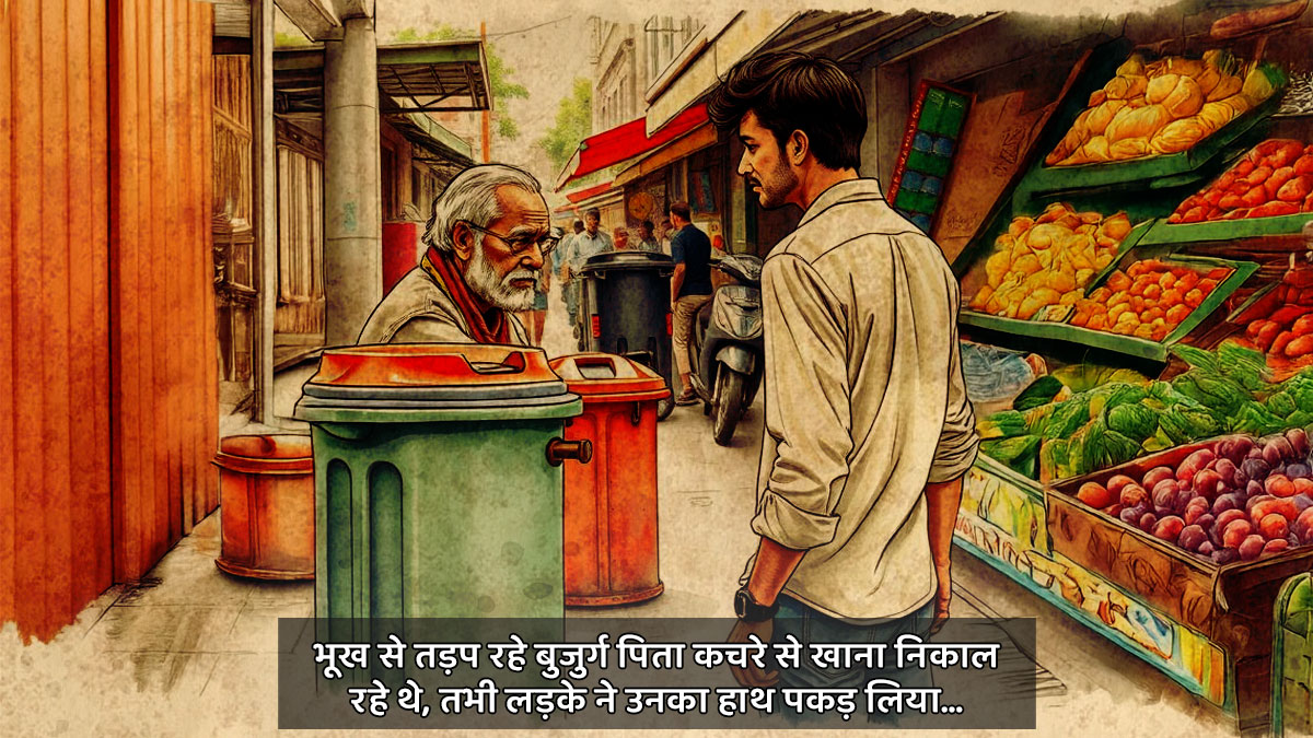 maha kumbh heartbreaking sad story how a boy left his old parents alone8