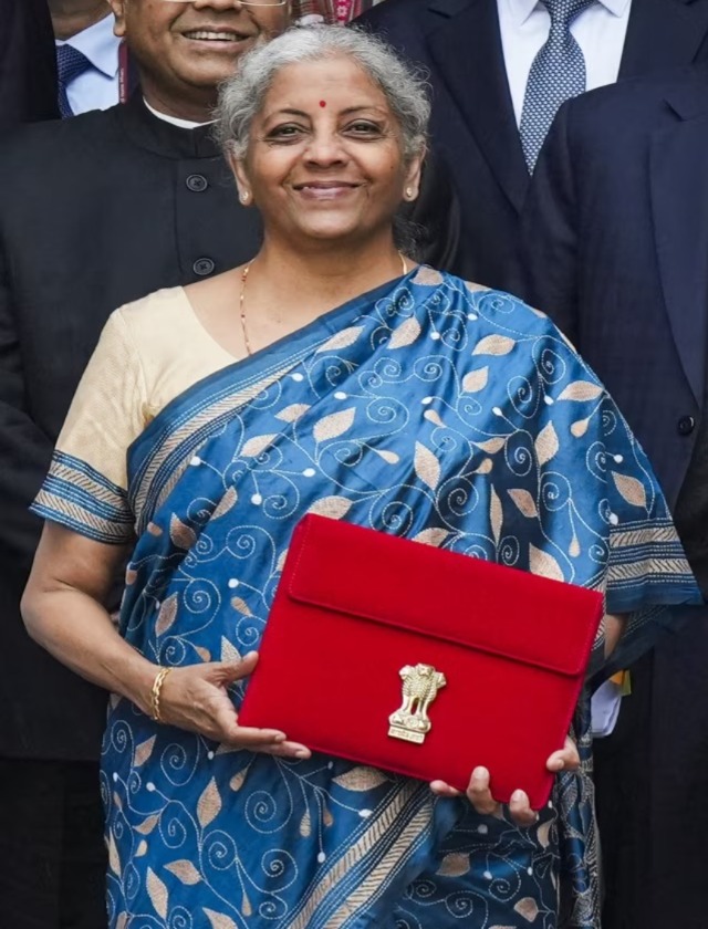 nirmala sitaraman saree 2024