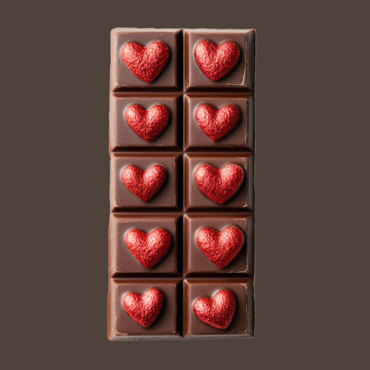 rose flavour choclate