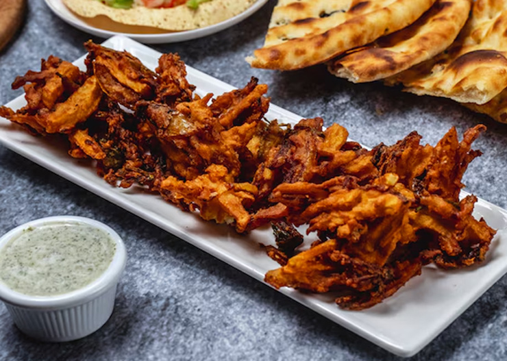 bake pakoda in oven