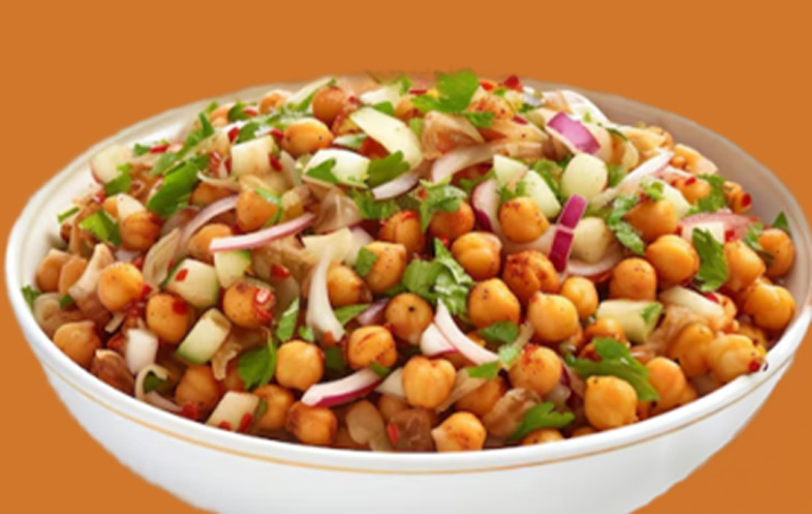 bhuna chana chaat recipe