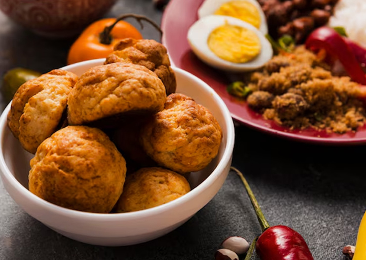 make pakoda in microwave