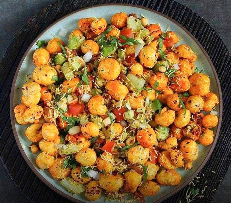 makhana chaat