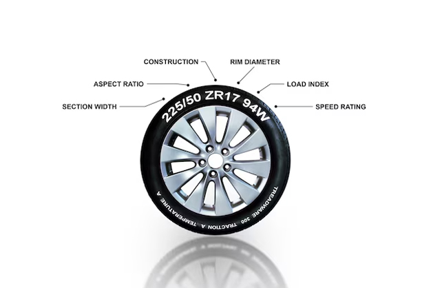 Tyre Markings Explained in hindi
