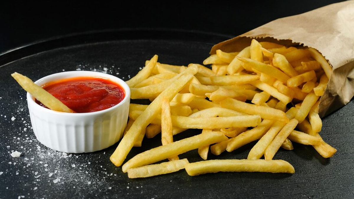 What is a healthier option for fries