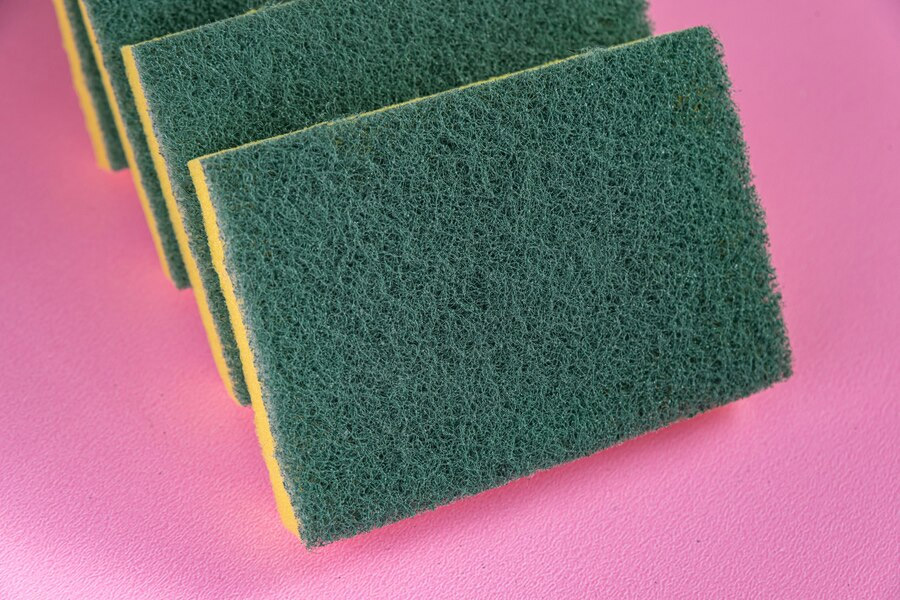 green sponge