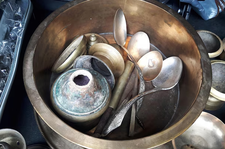 ashes to use for brass cleaning