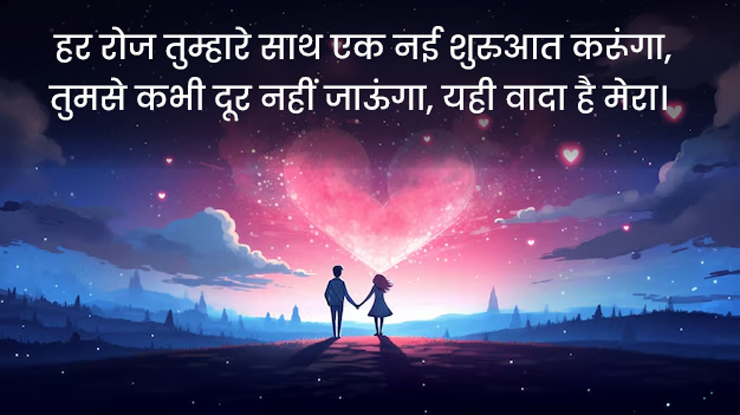 romantic shayari for love